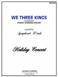We Three Kings Concert Band sheet music cover Thumbnail